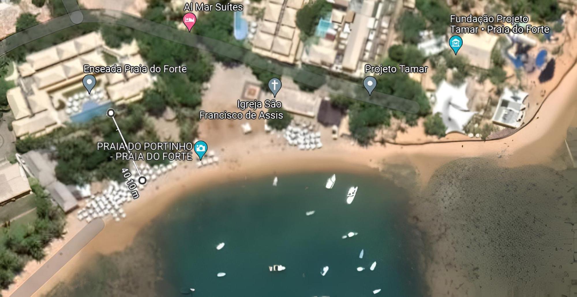 Enseada Praia Do Forte - Vista Mar Praia do Forte Buitenkant foto